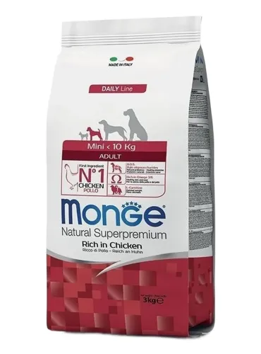 Monge cane mini adult pollo 7,5 kg  