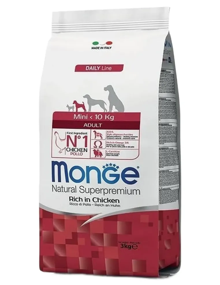 Monge cane mini adult pollo 7,5 kg  