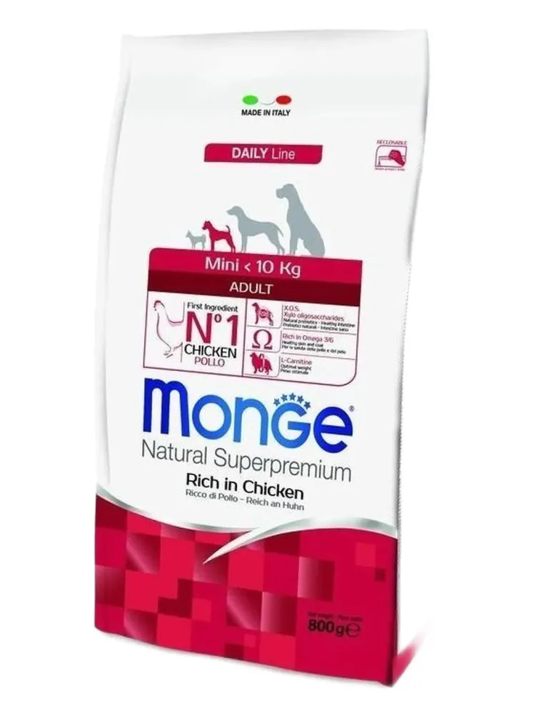 Monge cane adult mini 800 gr  