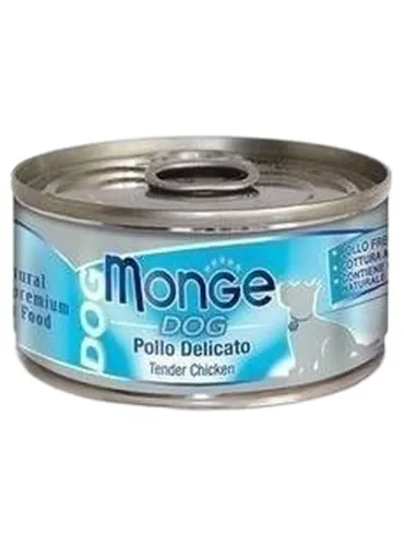Monge cane natural pollo delicato 95 gr  