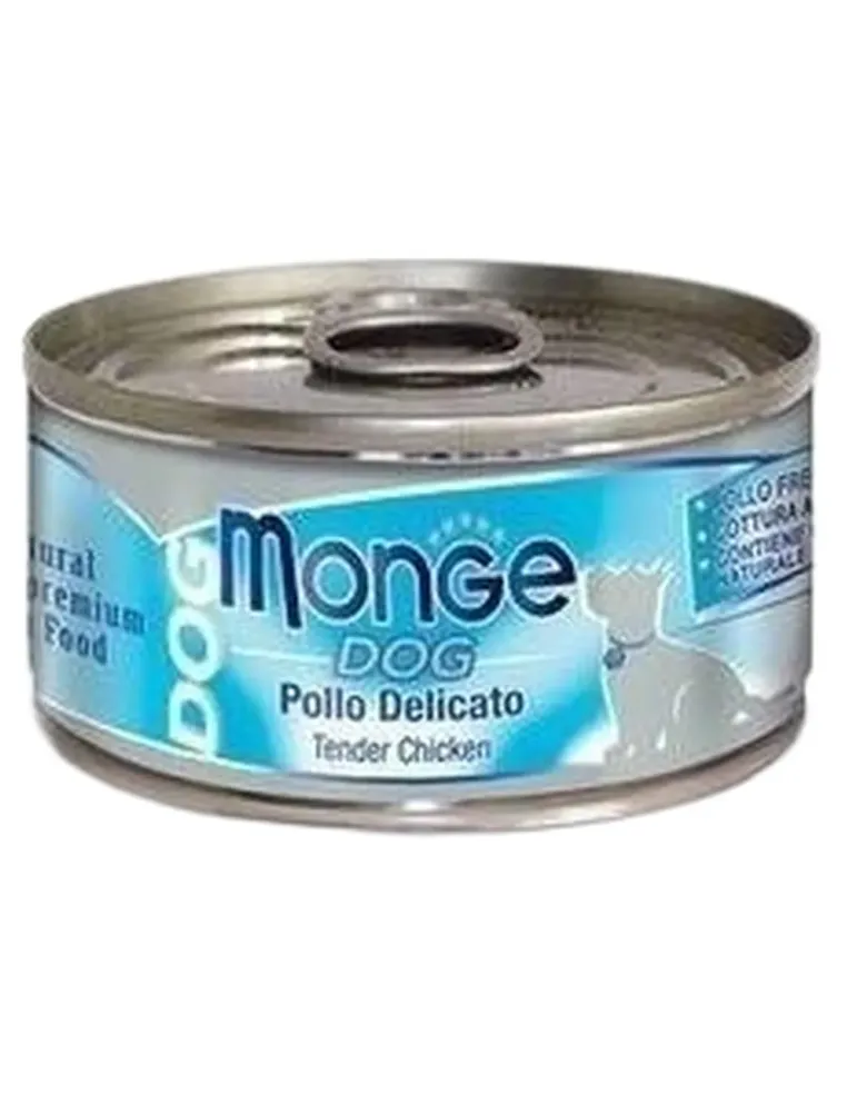 Monge cane natural pollo delicato 95 gr  