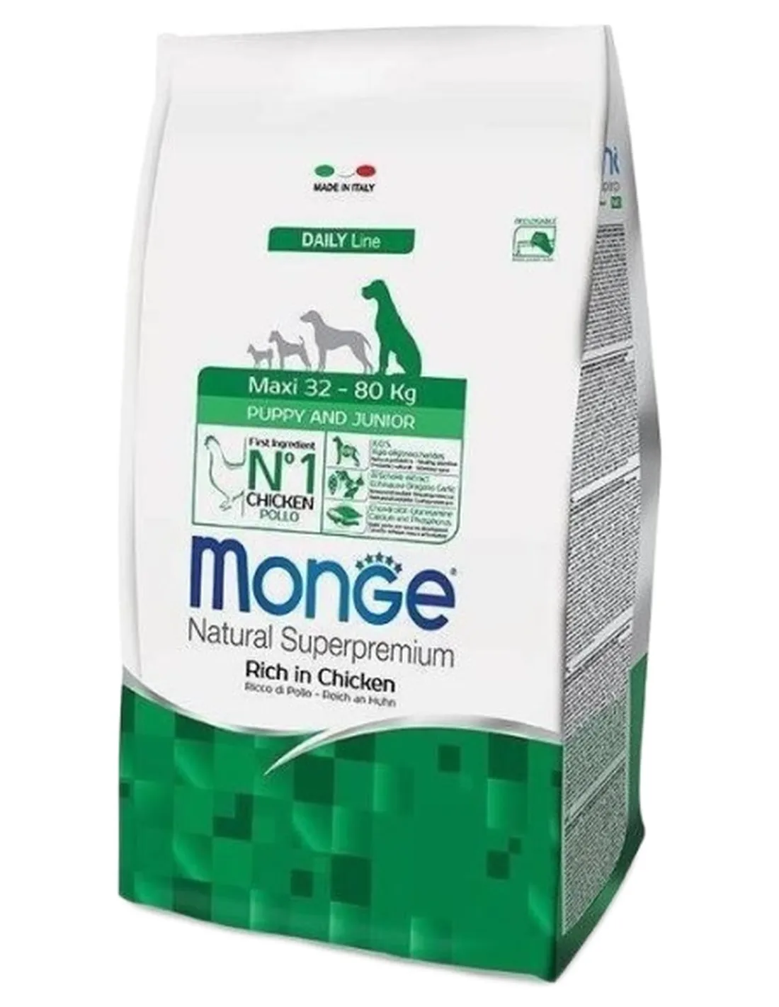 Monge cane puppy and junior maxi 12 kg   Monge cane puppy and junior maxi 12 kg