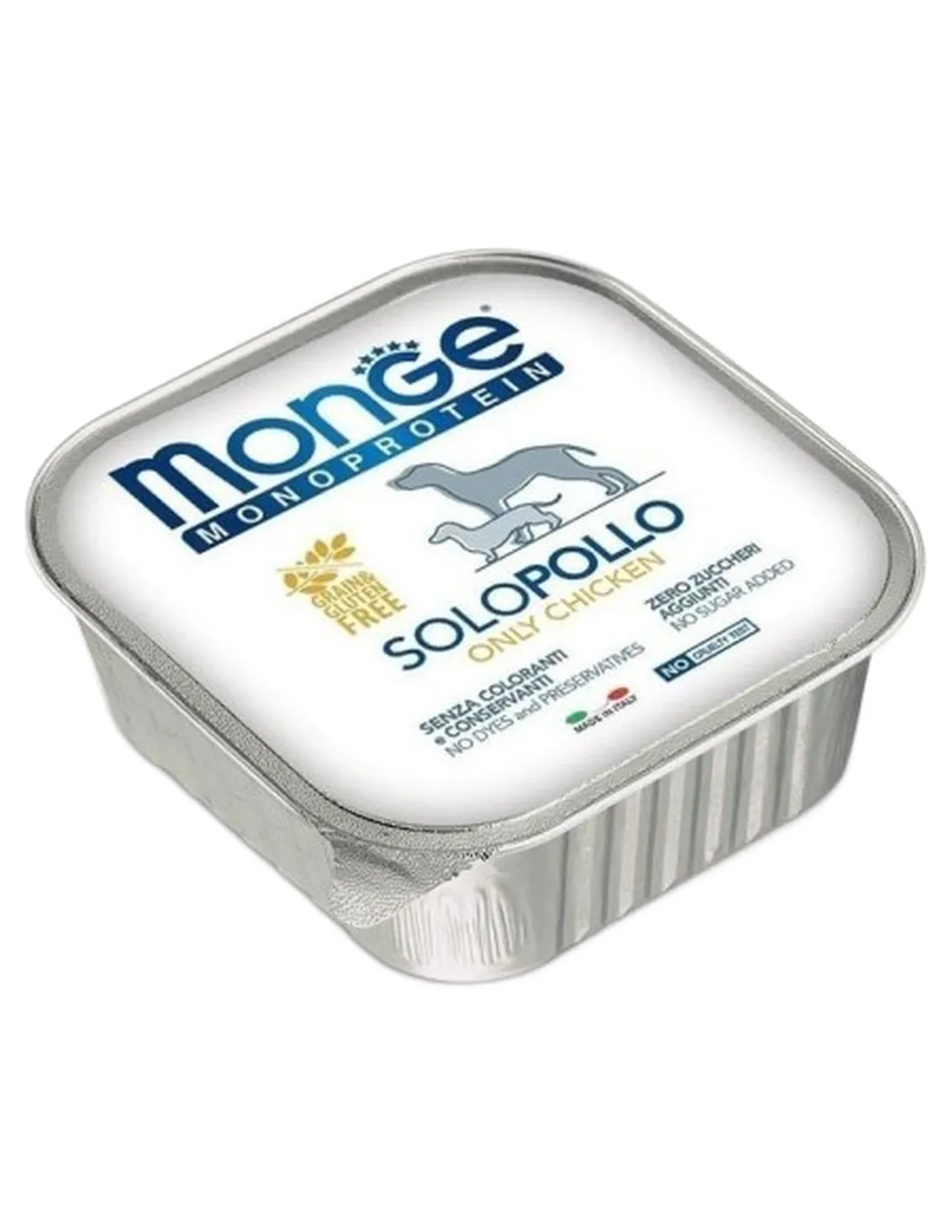 Monge cane monoprotein solo pollo 150 gr  
