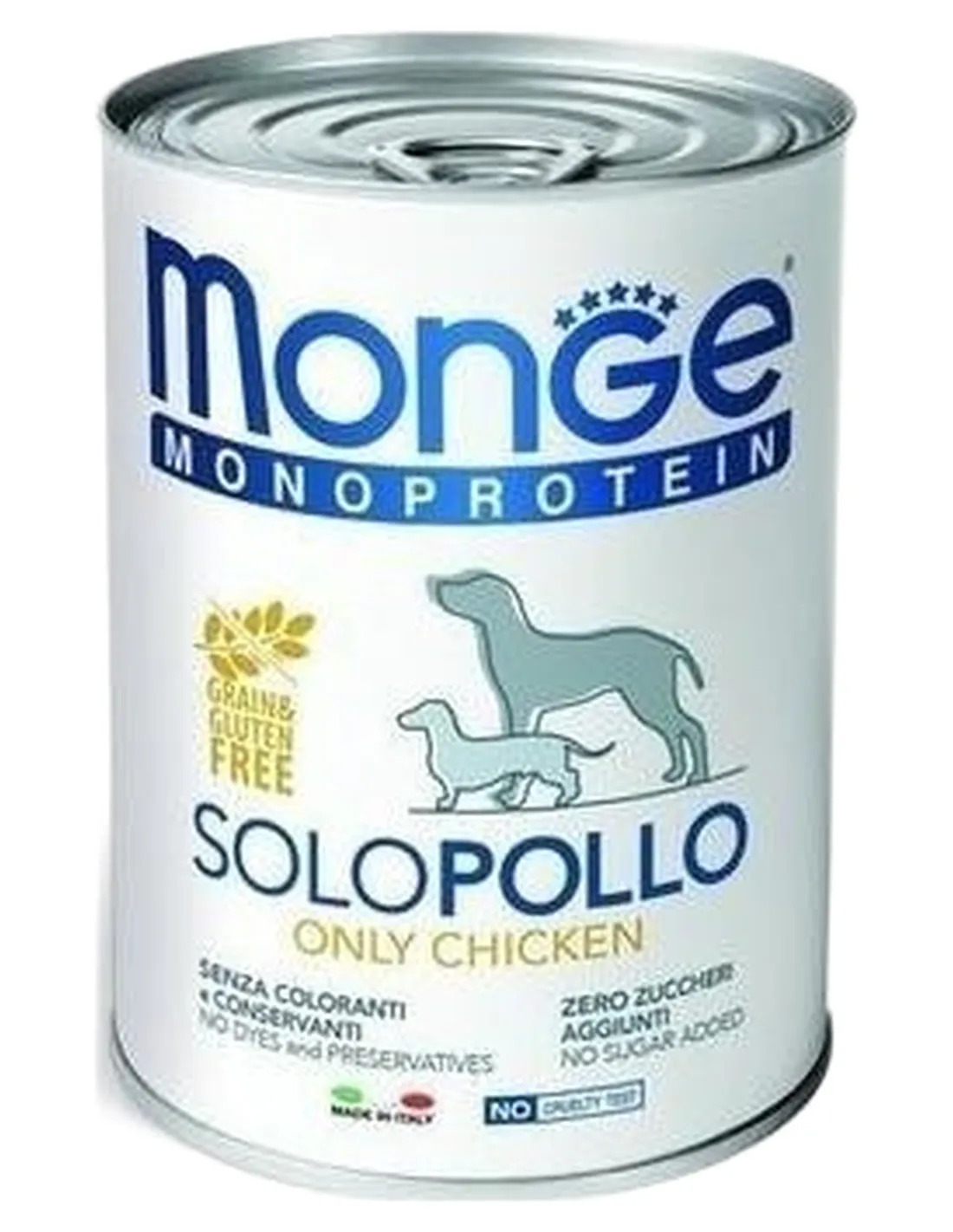 Monge monoproteico patè solo pollo 400 gr  