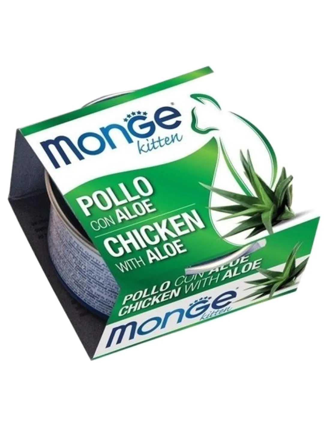 Monge gatto kitten fruits pollo con aloe 80 gr  