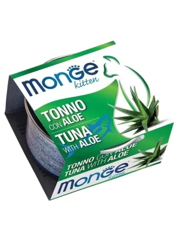 Monge gatto kitten fruits tonno con aloe 80 gr  