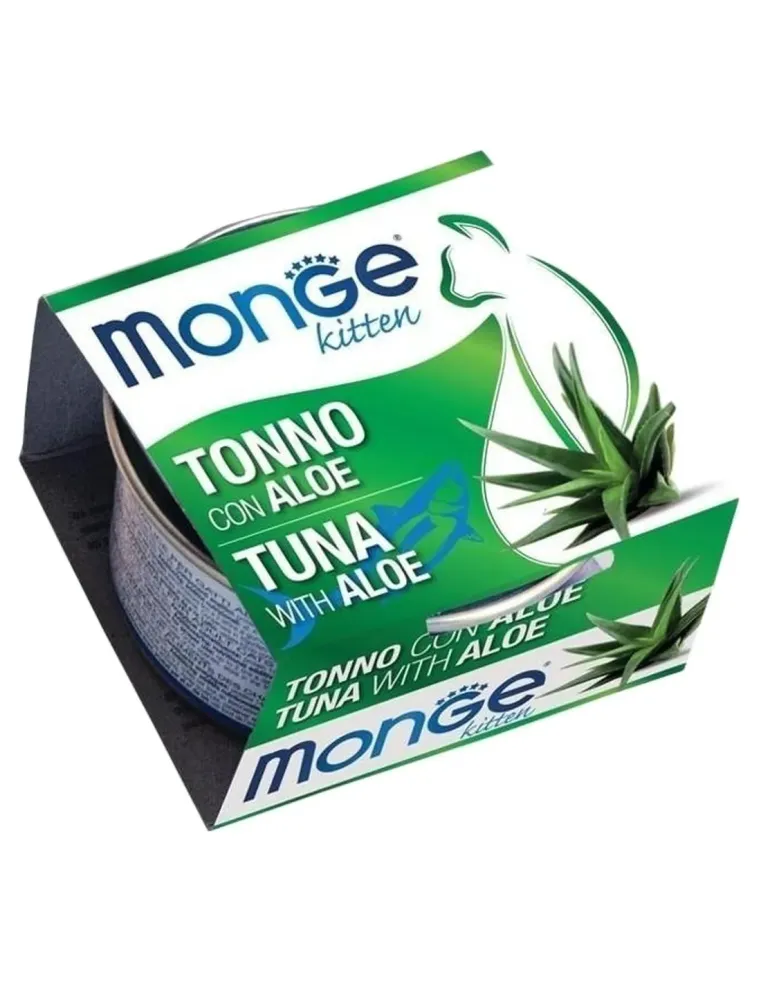 Monge gatto kitten fruits tonno con aloe 80 gr  