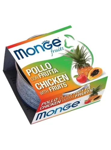 Monge gatto fruits pollo con frutta 80 gr  