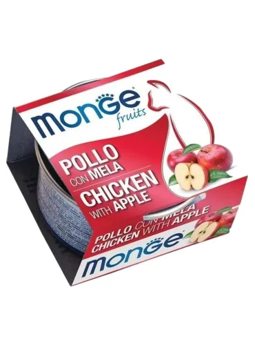 Monge gatto fruits pollo con mela 80 gr  