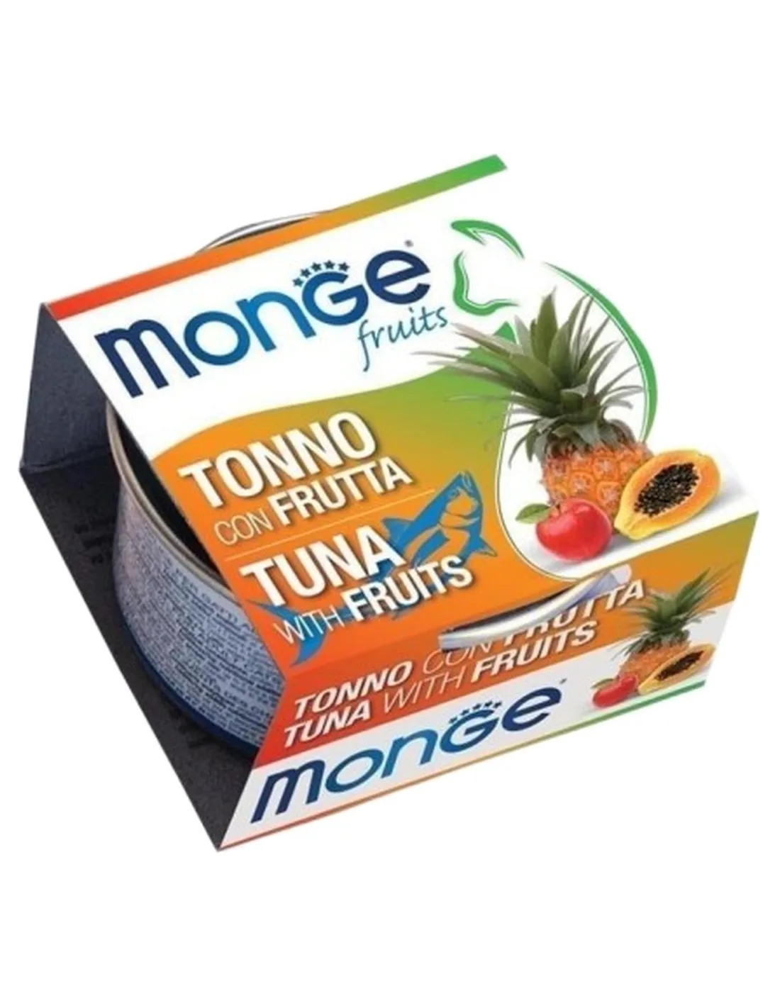 Monge gatto fruits tonno con frutta 80 gr   Monge gatto fruits tonno con frutta 80 gr