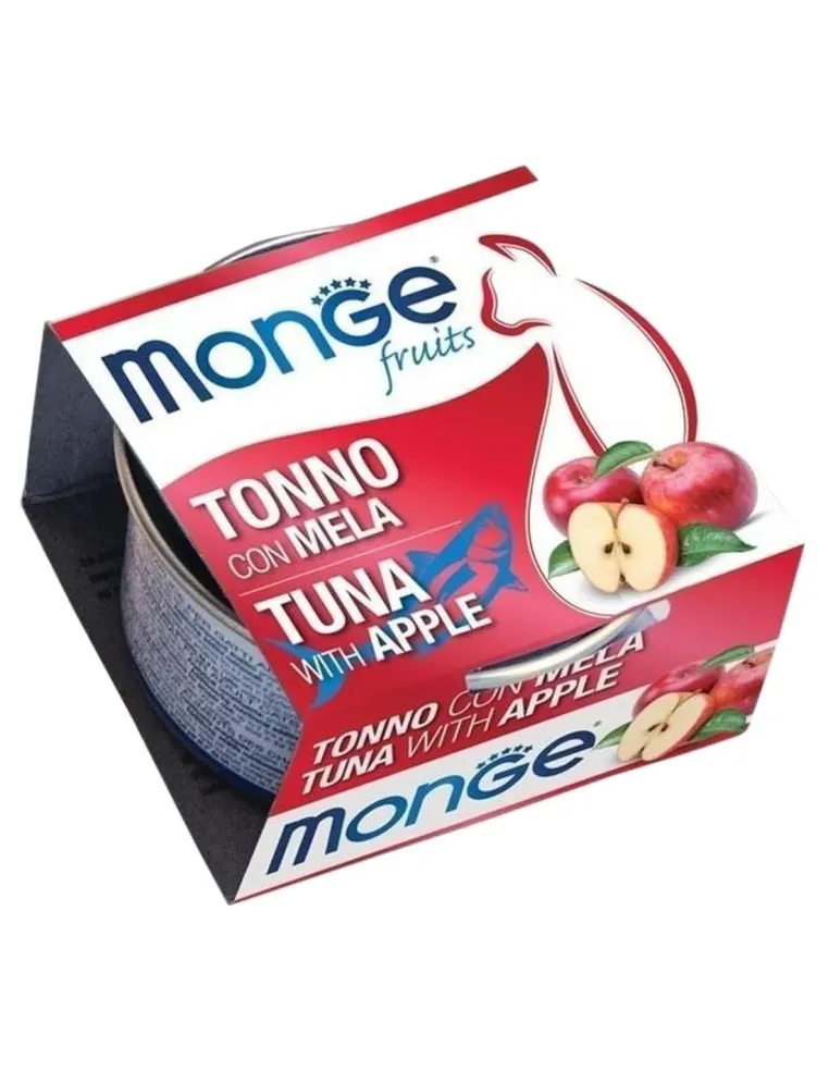 Monge gatto fruits tonno con mela 80 gr  