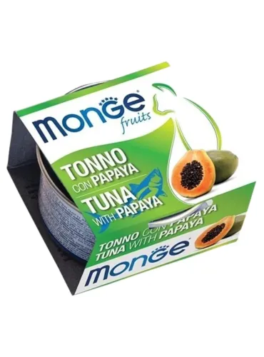 Monge gatto fruits tonno con papaya 80 gr  