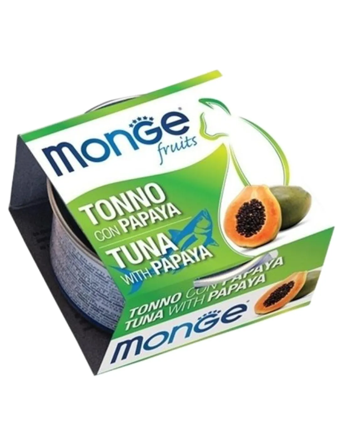 Monge gatto fruits tonno con papaya 80 gr  