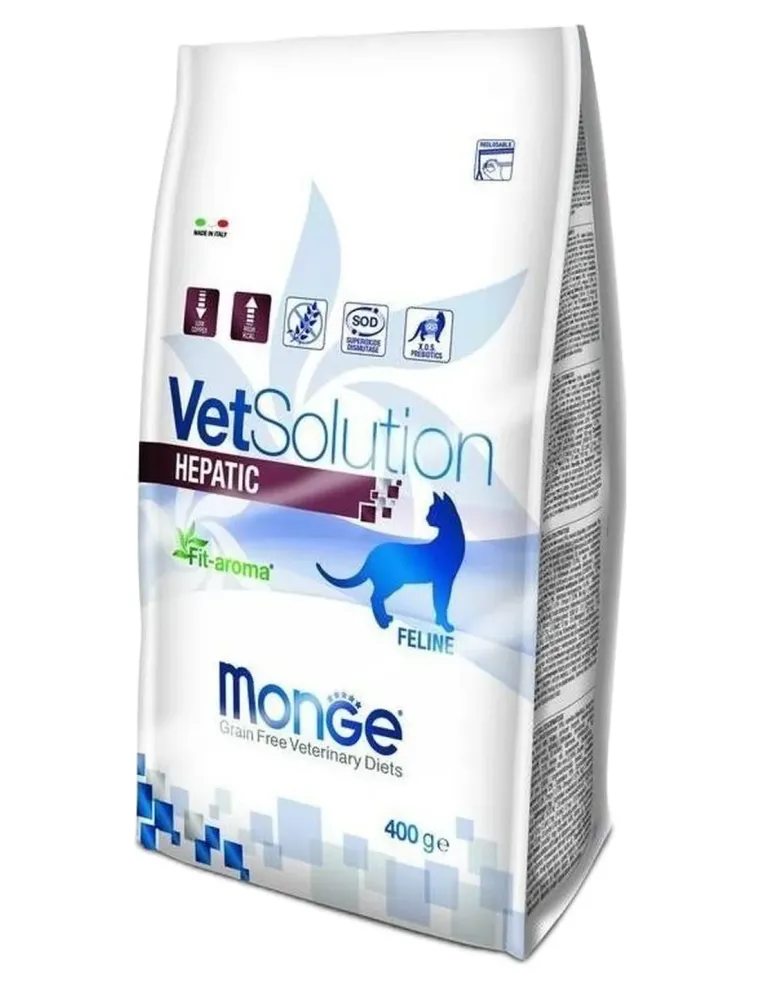 Monge vetsolution gatto hepatic 400 gr  