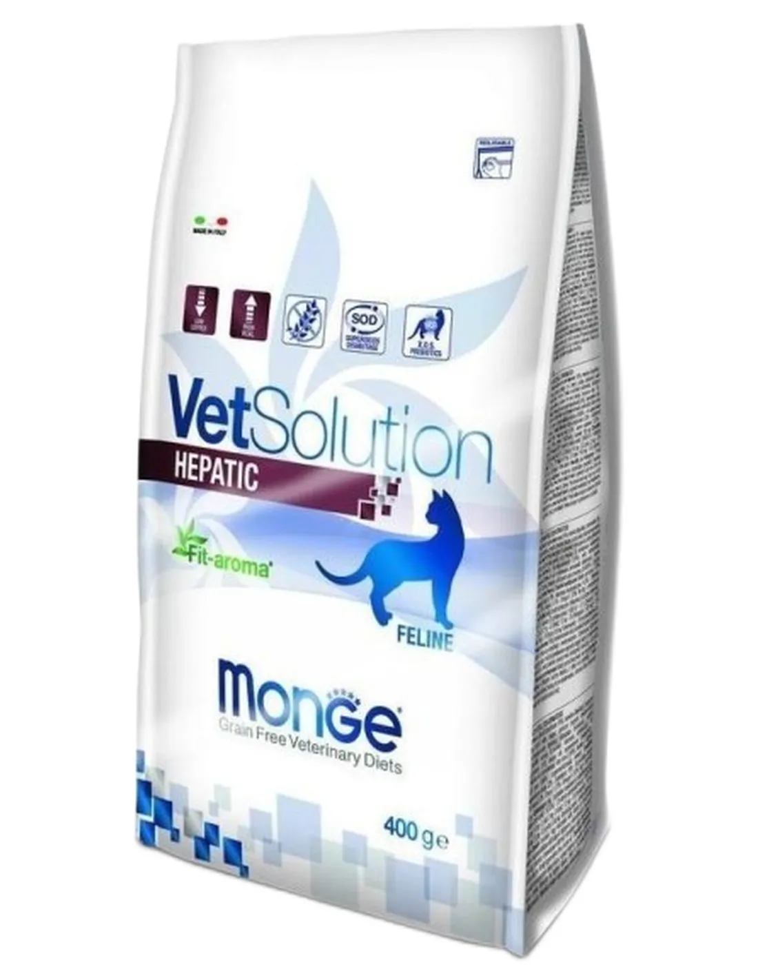 Monge vetsolution gatto hepatic 400 gr  