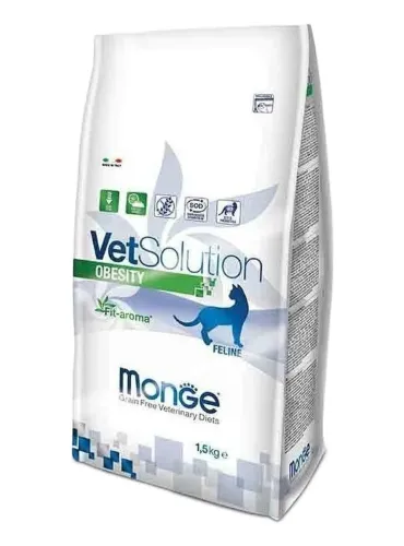 Monge vetsolution gatto obesity 1,5 kg  