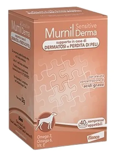 Elanco murnil sensitive derma 40 compresse  
