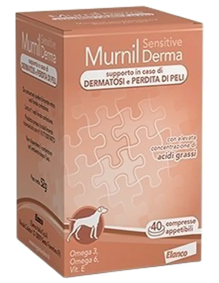 Elanco murnil sensitive derma 40 compresse  