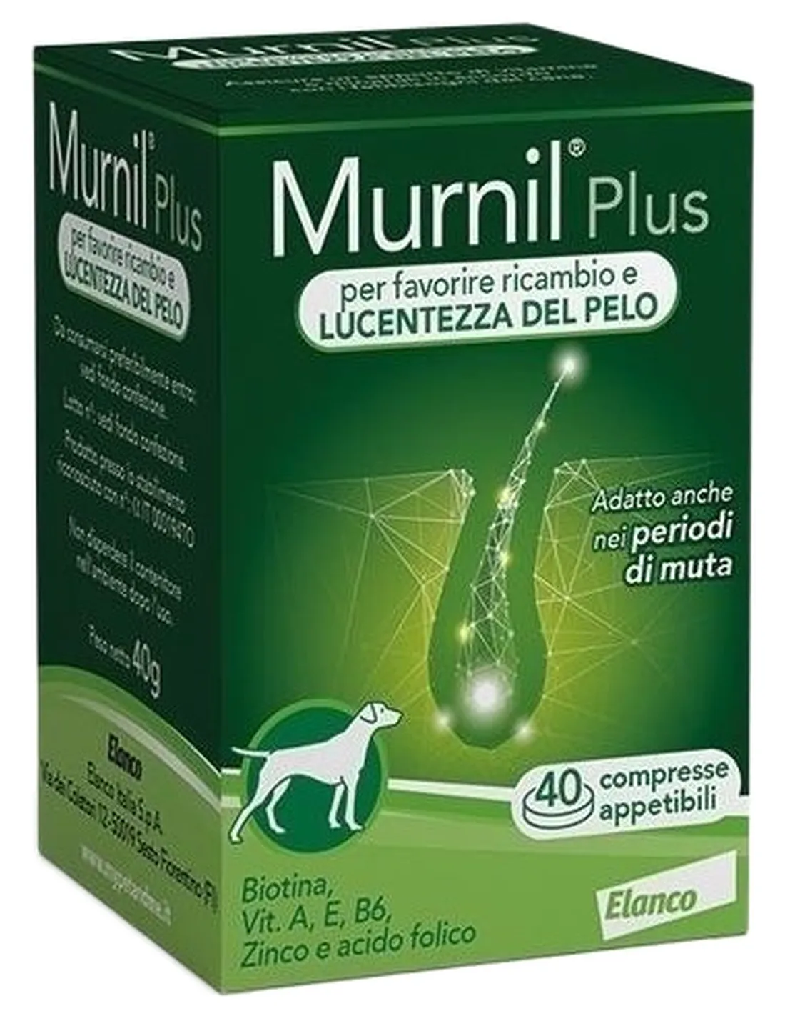 Elanco murnil plus tabs 40 compresse  