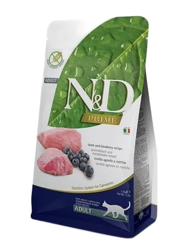 Farmina ned prime gatto agnello e mirtillo 5 kg  