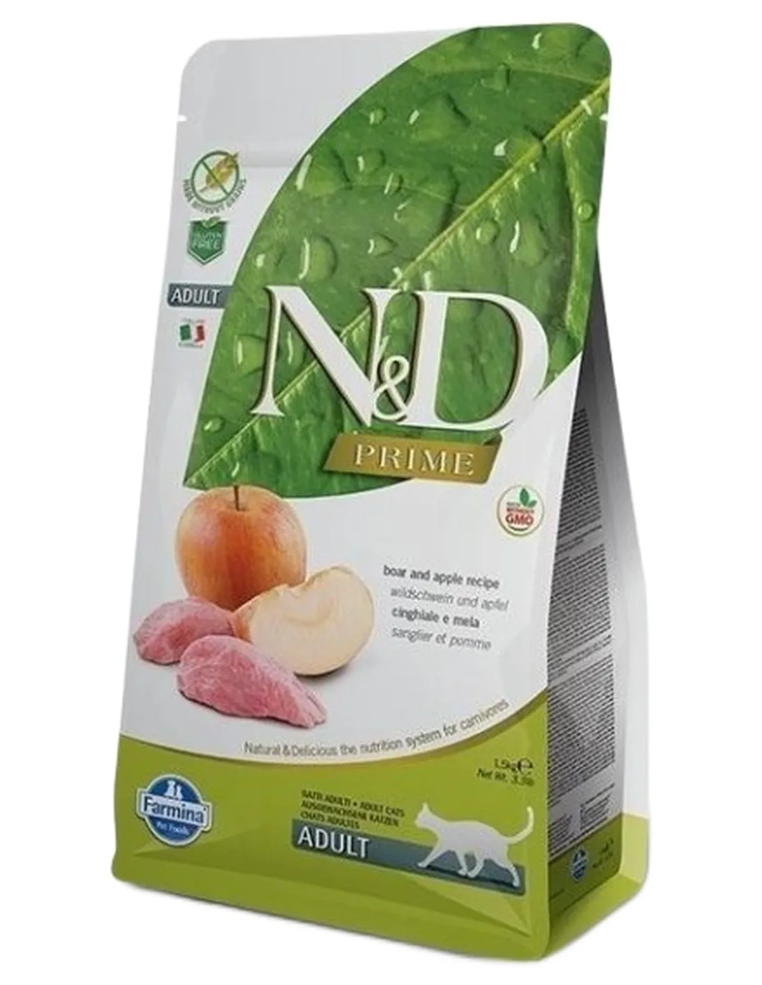 Farmina ned prime gatto cinghiale e mela 1,5 kg   Farmina ned prime gatto cinghiale e mela 1,5 kg