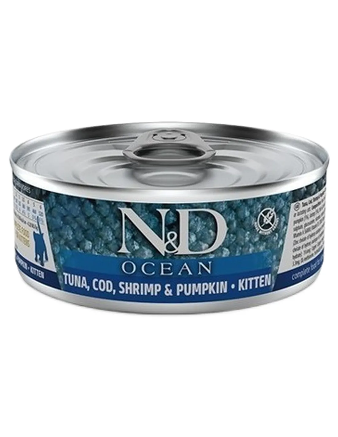 Farmina ned ocean kitten tonno merluzzo gamberetto e zucca 70 gr  