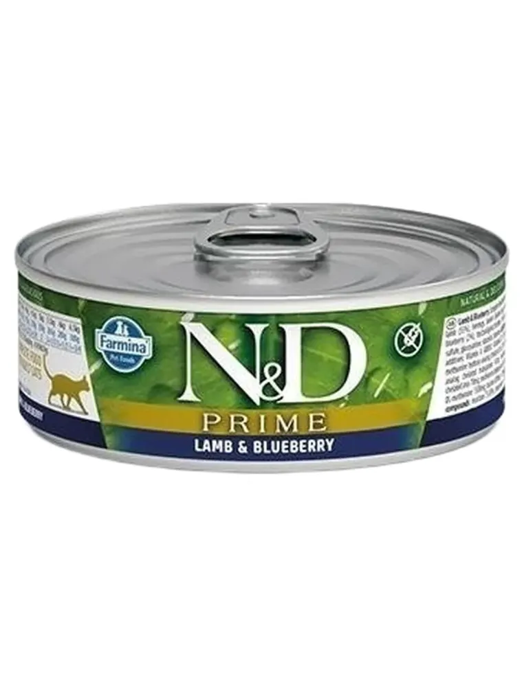 Farmina ned prime gatto agnello e mirtilli 70 gr  
