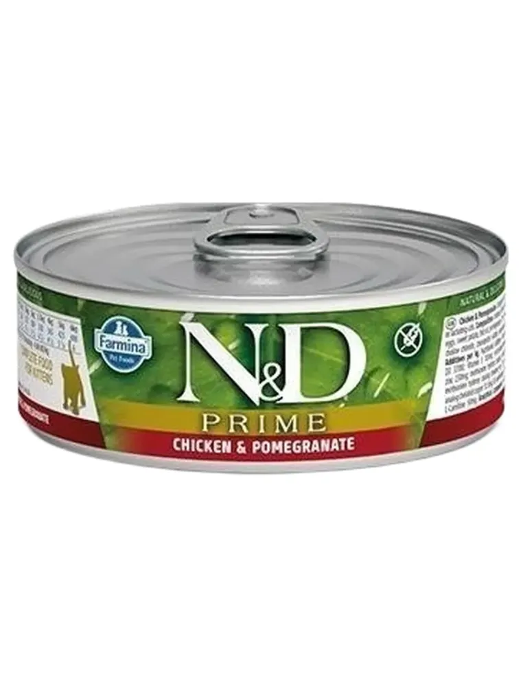 Farmina ned prime kitten pollo e melograno 80 gr  