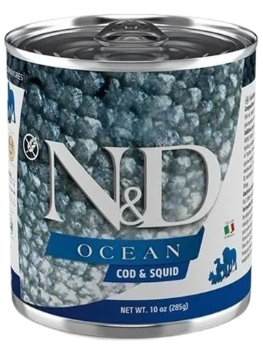 Farmina ned ocean adult merluzzo e calamaro 285 gr  