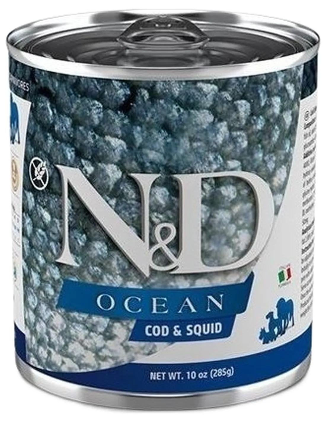 Farmina ned ocean adult merluzzo e calamaro 285 gr   Farmina ned ocean adult merluzzo e calamaro 285 gr