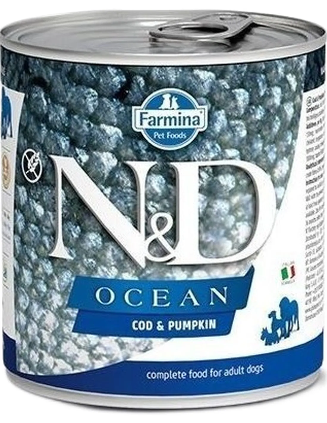 Farmina ned ocean adult merluzzo e zucca 285 gr   Farmina ned ocean adult merluzzo e zucca 285 gr