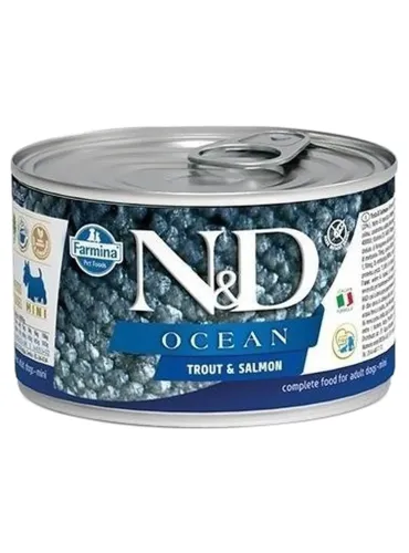 Farmina ned ocean adult mini trota e salmone 140 gr  