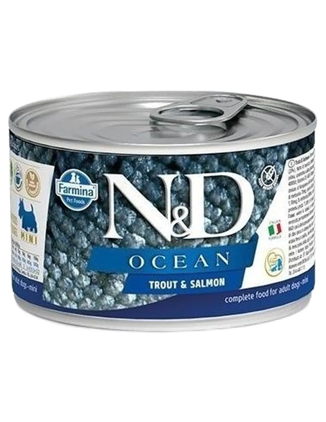 Farmina ned ocean adult mini trota e salmone 140 gr  