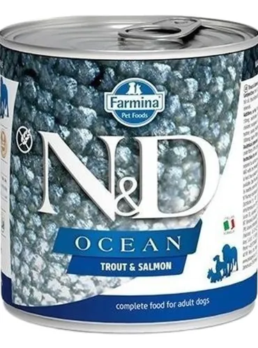 Farmina ned ocean adult trota e salmone 285 gr  