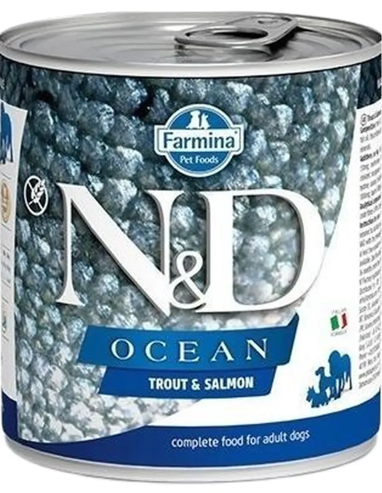 Farmina ned ocean adult trota e salmone 285 gr  