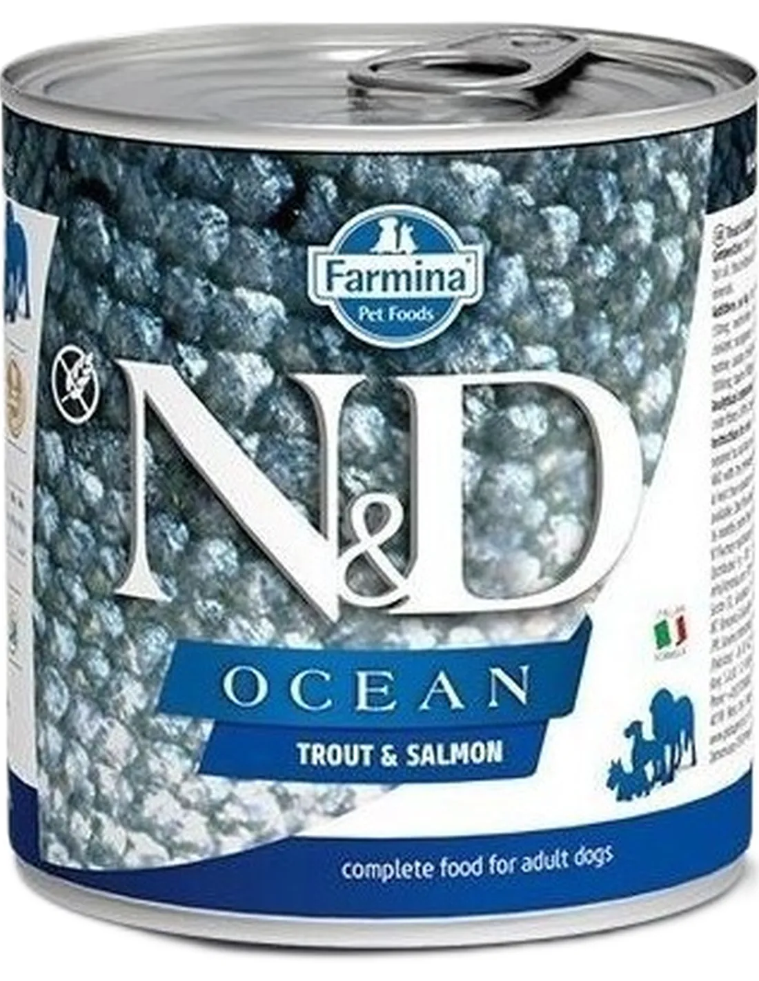 Farmina ned ocean adult trota e salmone 285 gr   Farmina ned ocean adult trota e salmone 285 gr