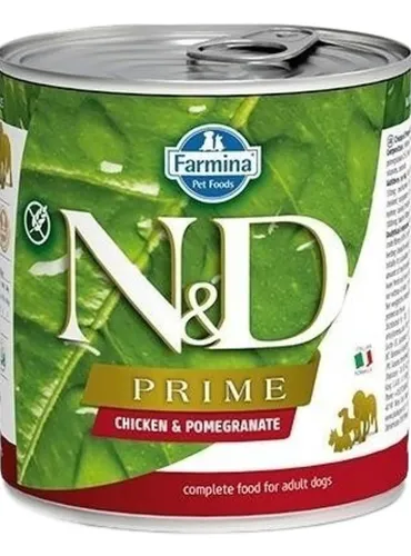 Farmina ned prime adult pollo e melograno 285 gr  
