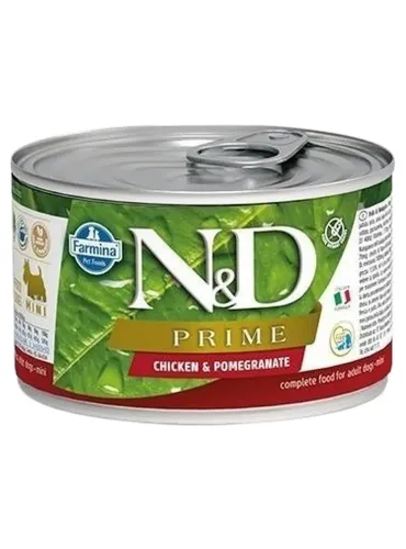 Farmina ned prime adult mini pollo e melograno 140 gr  