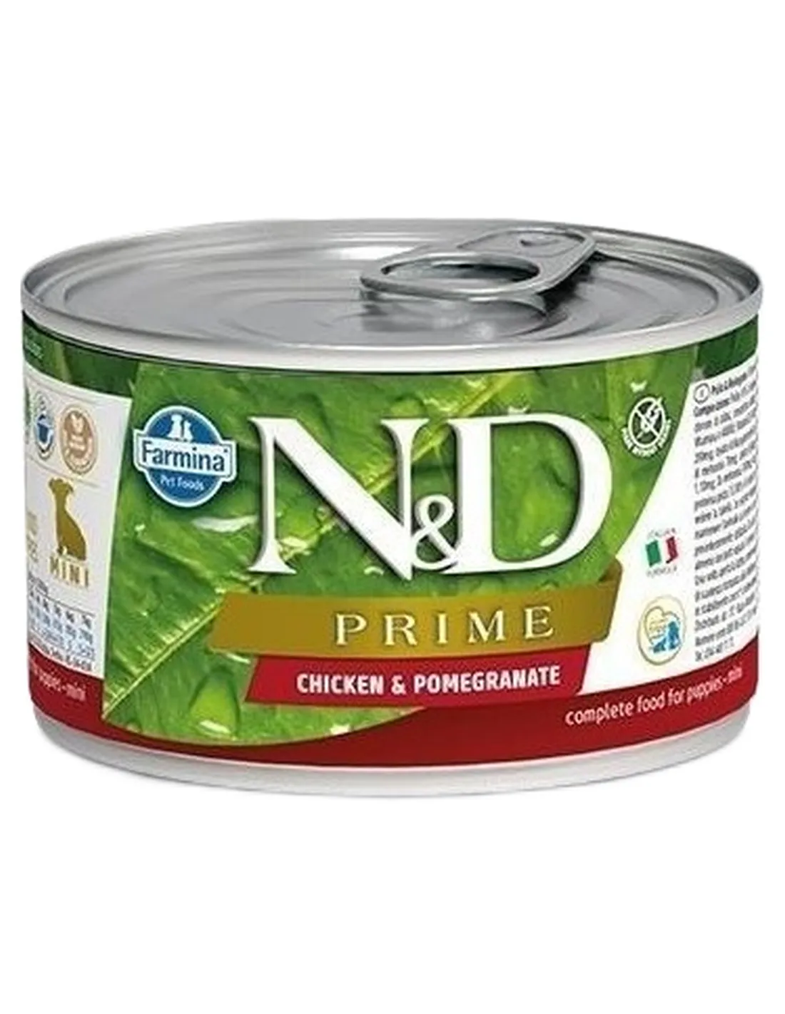 Farmina ned prime puppy mini pollo e melograno 140 gr   Farmina ned prime puppy mini pollo e melograno 140 gr
