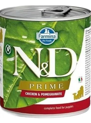Farmina ned prime puppy pollo e melograno 285 gr  