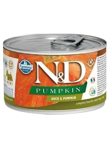 Farmina ned pumpkin adult mini anatra e zucca 140 gr  