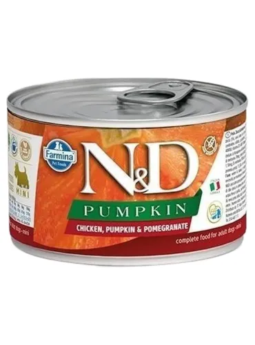Farmina ned pumpkin adult mini pollo zucca e melograno 140 gr  