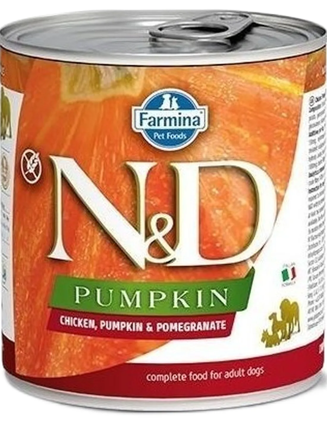 Farmina ned pumpkin adult pollo zucca e melograno 285 gr  