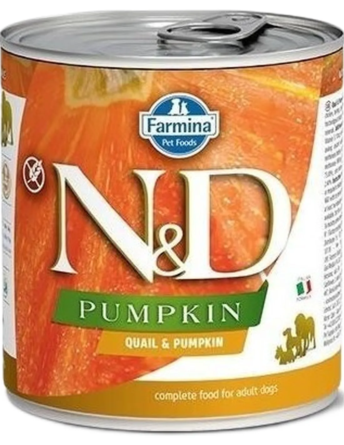 Farmina ned pumpkin adult quaglia e zucca 285 gr   Farmina ned pumpkin adult quaglia e zucca 285 gr