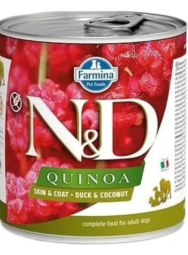 Farmina ned quinoa adult skin e coat anatra e cocco 285 gr  