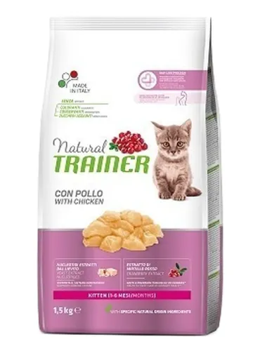 Natural trainer Kitten con Pollo Fresco 1,5 kg  