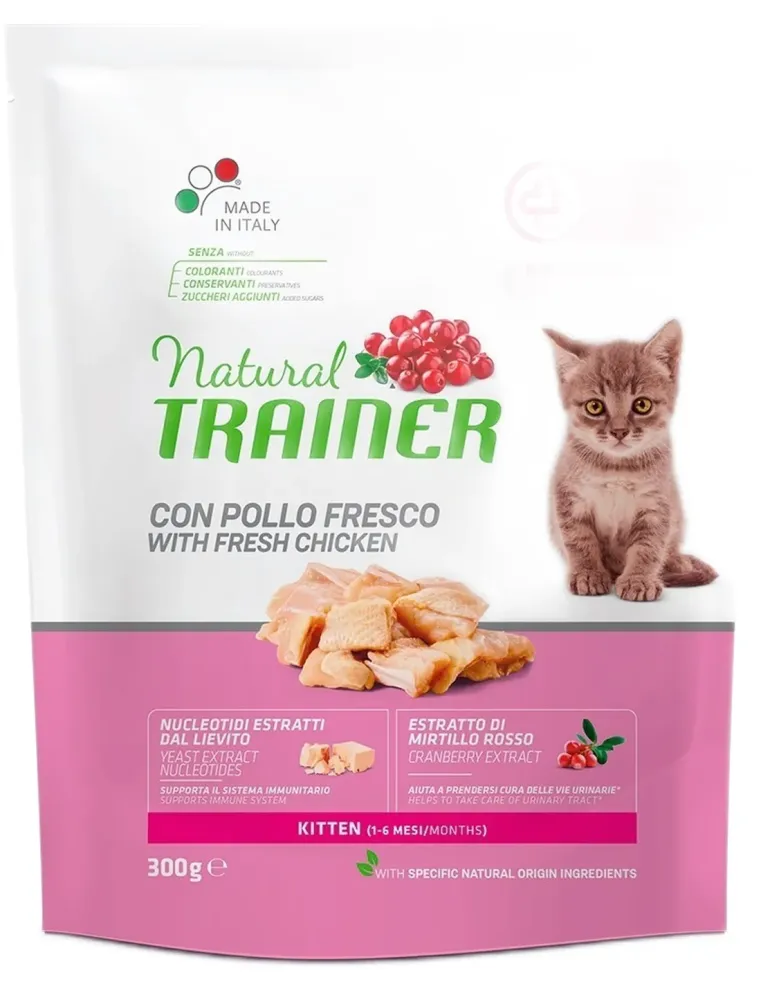 Natural trainer Kitten con Pollo Fresco 300 gr  