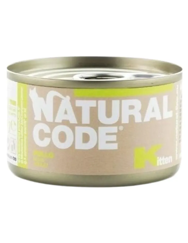 Natural code gatto kitten pollo 85 gr  