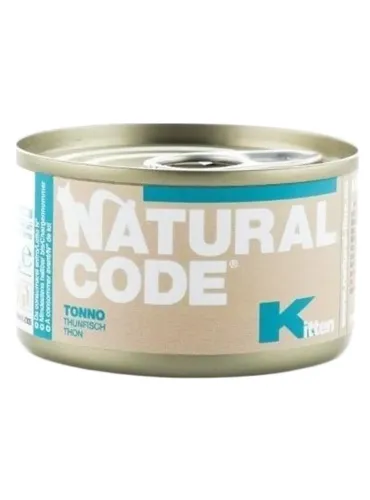 Natural code gatto kitten tonno 85 gr  