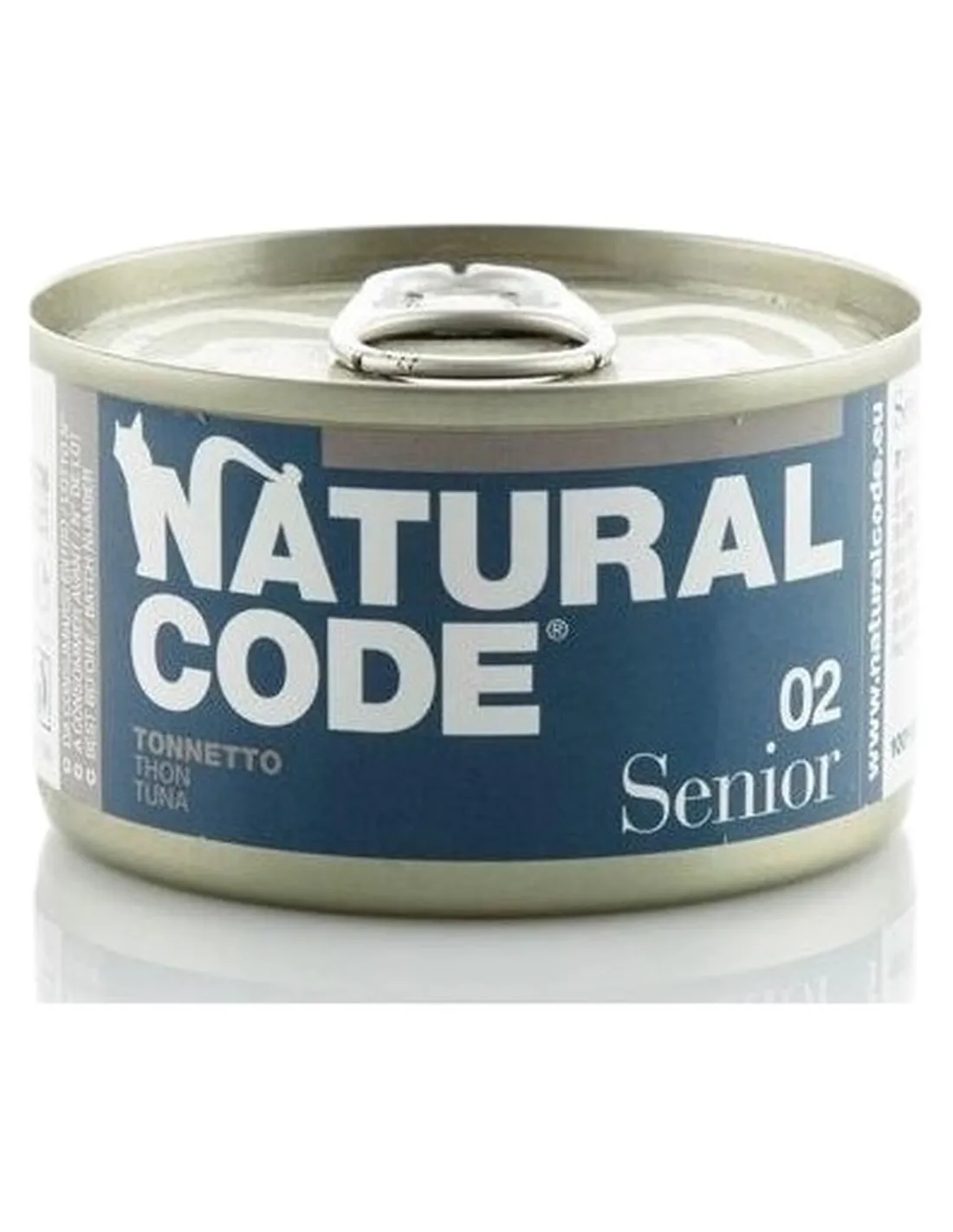 Natural code 02 gatto senior tonnetto 85 gr  